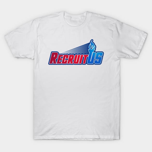 RecruitUS Basic Logo T-Shirt by RecruitUS Store